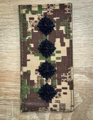 Погони НГУ 3Д чорна нитка піксель Хижак G-0822