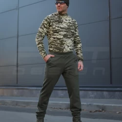 Гольф трикотаж із начосом піксель ЗСУ