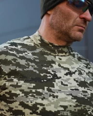 Гольф трикотаж із начосом піксель ЗСУ