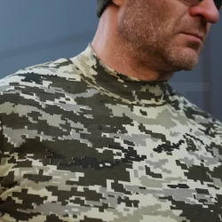 Гольф трикотаж із начосом піксель ЗСУ