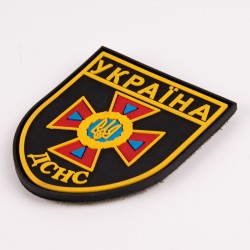 Шеврон/патч резиновый ПВХ "ДСНС"