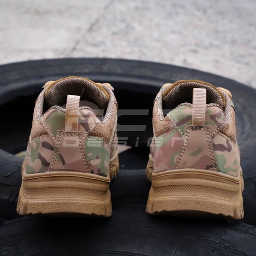 Кросівки тактичні літні Вікінг шкіра на сітці мультикам 36 36