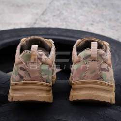 Кроссовки тактические Викинг летние кожа Мультикам на сетке
