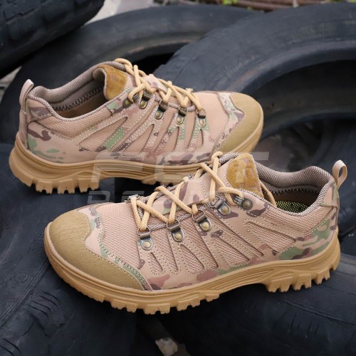 Кросівки тактичні літні Вікінг шкіра на сітці мультикам 36 36