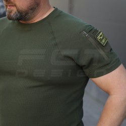 Футболка тактическая летняя Zara Комбат хаки