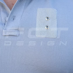 Футболка поло для Поліції вологовідвідна CoolPass сіра