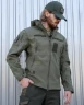 Куртка тактична Альфа Софтшел фліс хакі 40-42/3 40-42/3