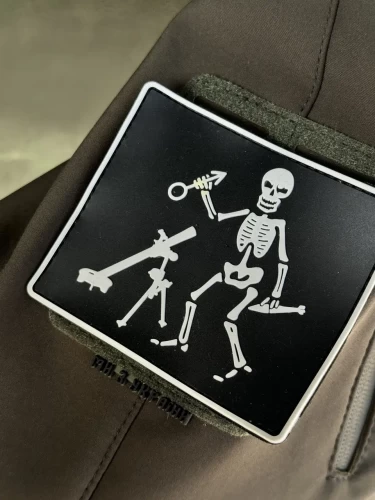 Шеврон/патч гумовий ПВХ Мінометник