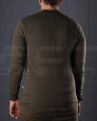 Гольф трикотаж із начосом хакі