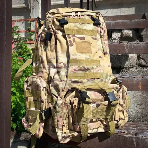 Рюкзак тактичний бойовий Нейлон на 50 л Мультикам