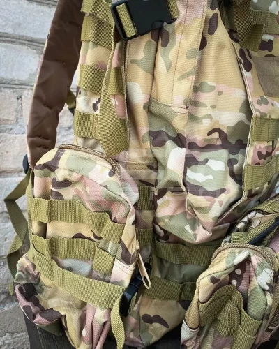 Рюкзак тактичний бойовий Нейлон на 50 л Мультикам