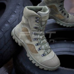 Берці тактичні зимові Stalker шкіра Crazy Horse натуральна вовна хакі