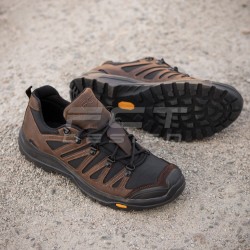 Кросівки тактичні Вікінг шкіра коричневі