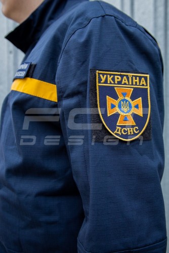 Костюм ДСНС формений нового зразка тканина саржа