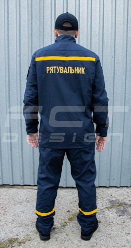 Костюм ДСНС формений нового зразка тканина саржа