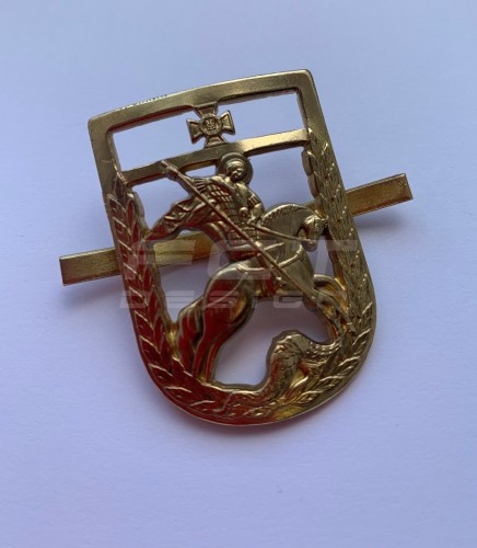 Беретний знак кокарда ДПСУ Георгій метал