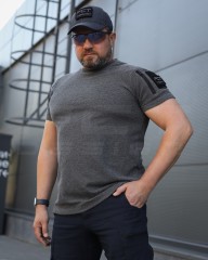 Футболка тактична літня Zara Комбат сіра