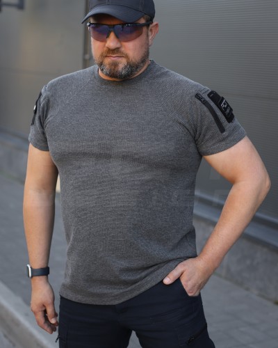 Футболка тактична літня Zara Комбат сіра 42 42