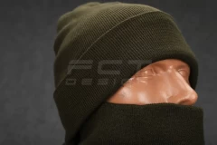 Баф вязаный акрил хаки