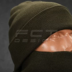 Баф вязаный акрил хаки