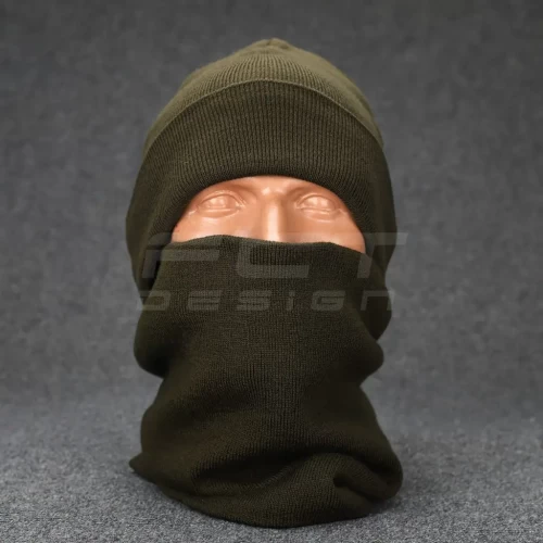 Баф в'язаний акрил хакі