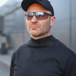 Гольф трикотаж із начосом чорний