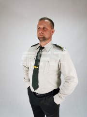 Сорочка НГУ формена нового зразка Тан бежева