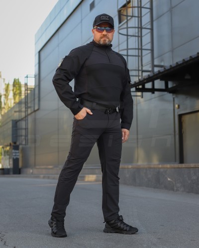 Убакс бойова сорочка тактична Страйкер чорний 42/3 42/3