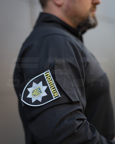 Убакс бойова сорочка тактична Страйкер чорний 42/3 42/3