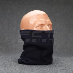 Баф вязаный акрил темно-синий