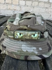 Шеврон/патч гумовий ПВХ Очі кота мультикам