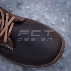 Берці тактичні зимові Енерджі шкіра натуральна вовна коричневі