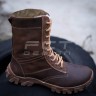 Берці тактичні зимові Енерджі шкіра натуральна вовна коричневі 40 40
