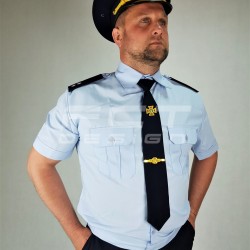 Рубашка шведка форменный ДСНС цвет меланж короткий рукав