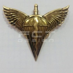 Беретний знак кокарда ДШВ метал