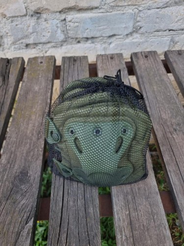 Комплект налокітників та наколінників тактичних Хакі