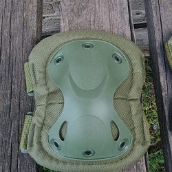 Комплект налокотников и наколенников тактических Хаки