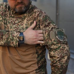 Убакс боевая рубашка тактическая Страйкер Хищник пиксель G-0822