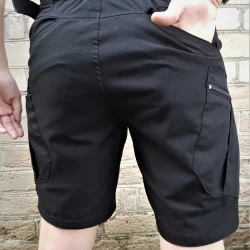Шорты тактические стрейч рип-стоп черные STURM