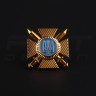 Беретний знак кокарда хрест ЗСУ нового зразка пластик   