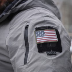 Куртка Хантер Balance 4W Stretch демісезон на флісі Сіра