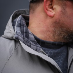 Куртка Хантер Balance 4W Stretch демісезон на флісі Сіра