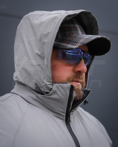 Куртка Хантер Balance 4W Stretch демісезон на флісі Сіра 40-42/3 40-42/3