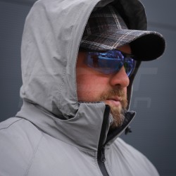 Куртка Хантер Balance 4W Stretch демісезон на флісі Сіра