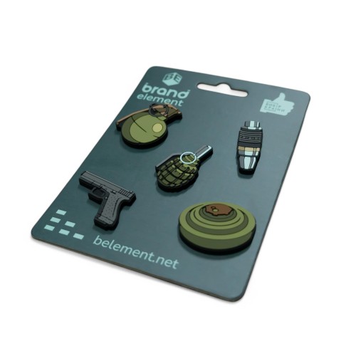 Набір Джиббітсів "Military Mix"  