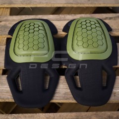 Наколінники тактичні вставні соти хакі та койот