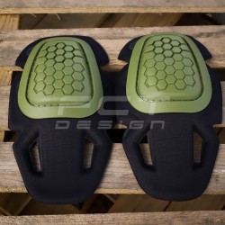 Наколенники тактические вставные соты хаки и койот