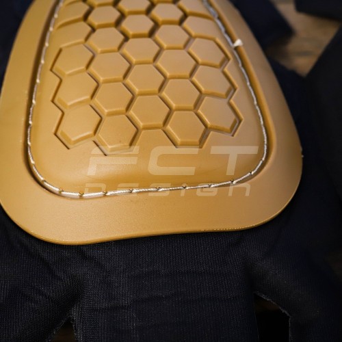 Наколінники тактичні вставні соти хакі та койот