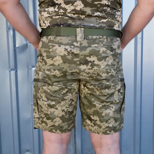 Шорти тактичні стрейч ріп-стоп STURM піксель ЗСУ 40-42/3 40-42/3