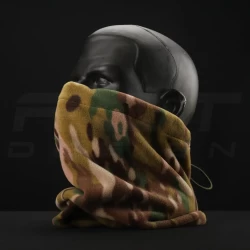 Бафф с утяжкой,шарф флис Мультикам